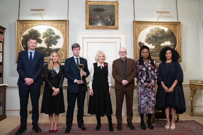 The Queen hosts a reception for Booker Prize finalists