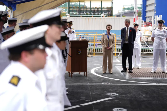 The Princess Royal in Singapore