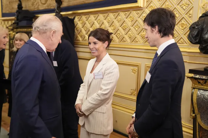 The King at a Carers Reception