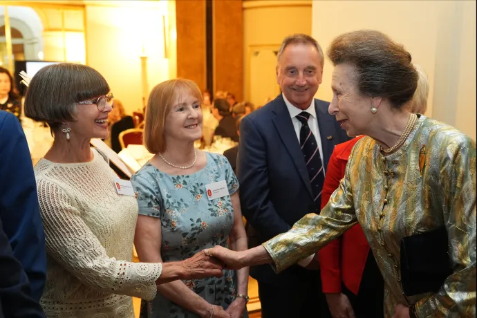 The Princess Royal with Team GB