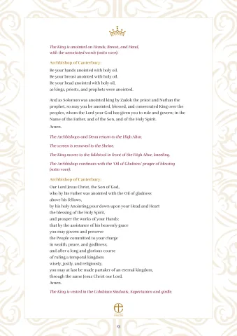 The Coronation Liturgy