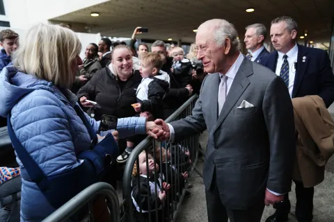 The King in Manchester