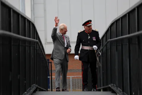The King in Grimsby
